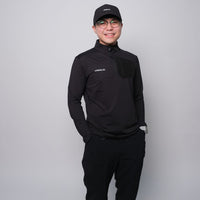Umbalai "Endeavor" Quarter-Zip – Stealth Black