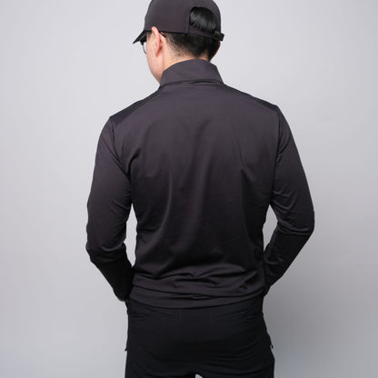 Umbalai "Endeavor" Quarter-Zip – Stealth Black